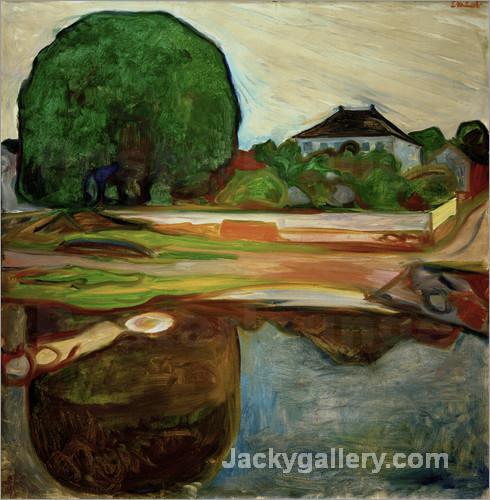 Aasgaardstrand by Edvard Munch paintings reproduction